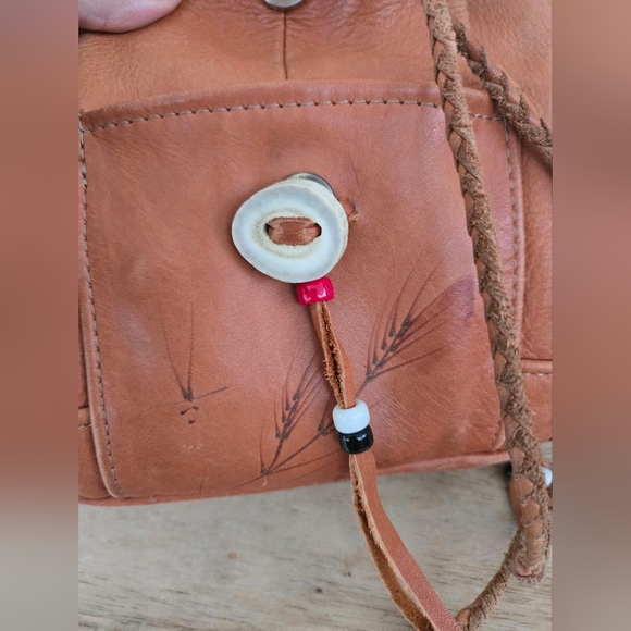 Vintage Leather Backpack - Picture 3 of 11